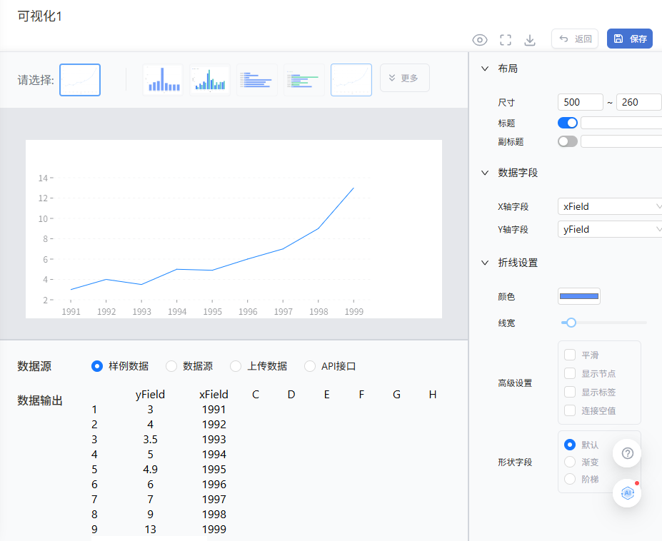 图表属性